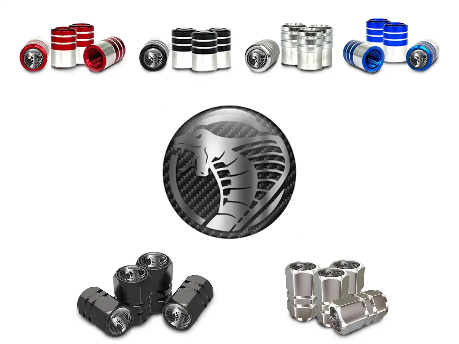 Tyre Valve Covers for SUV High-End Edition
